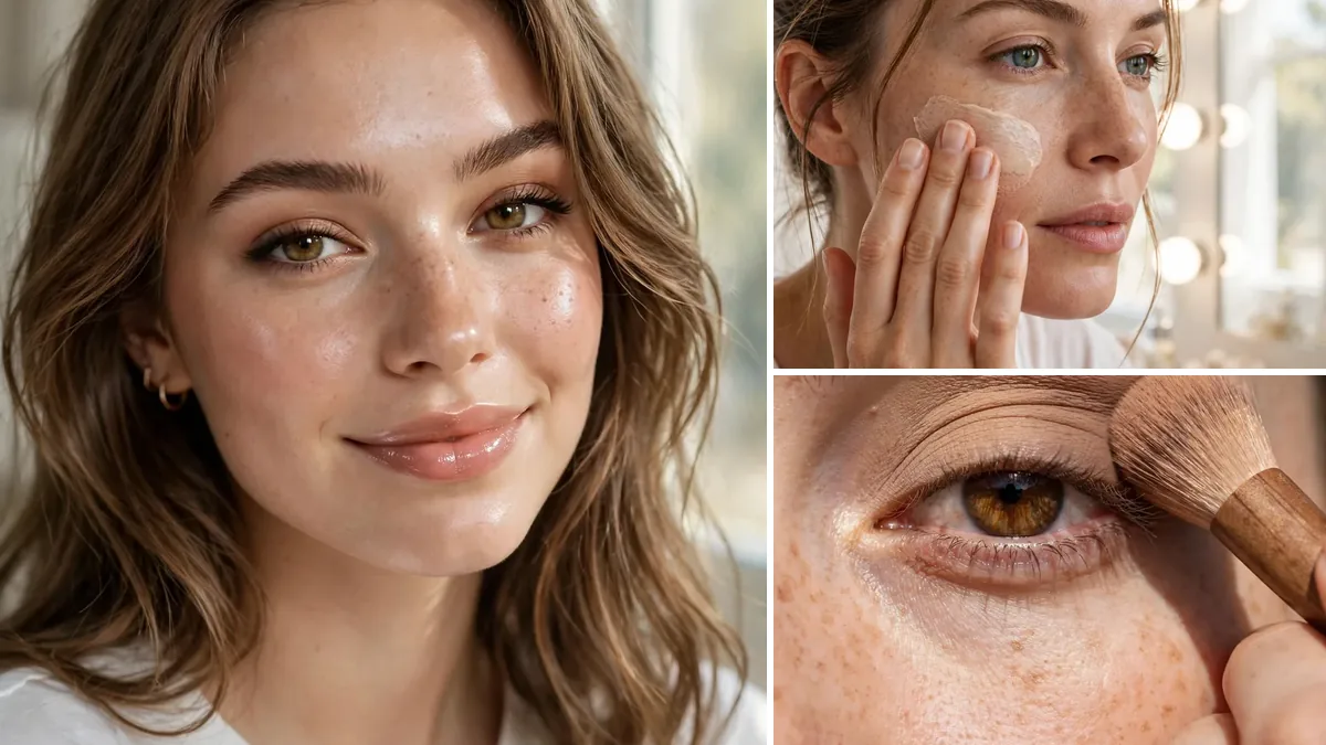 How to Do a Natural Glam Look for Beginners, featured image collage