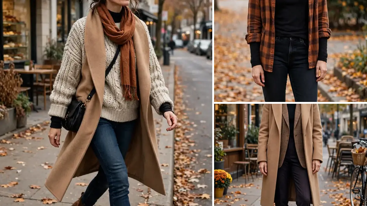 The Ultimate Guide to Layering for Late Fall, featured image collage